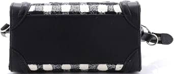 Celine Luggage Tote Women's bags Nano Black Tweed New