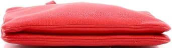 Prada Double Crossbody Women's bags Small Red Vitello New