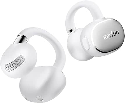 EarFun Clip 2 Headphones & Earbuds White New