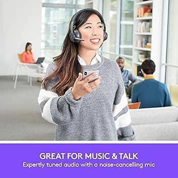 Logitech Zone Wireless Headphones & Earbuds Gray New