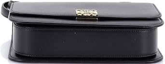 Loewe Goya Shoulder Bag Women's bags Medium Black Pleated Leather New