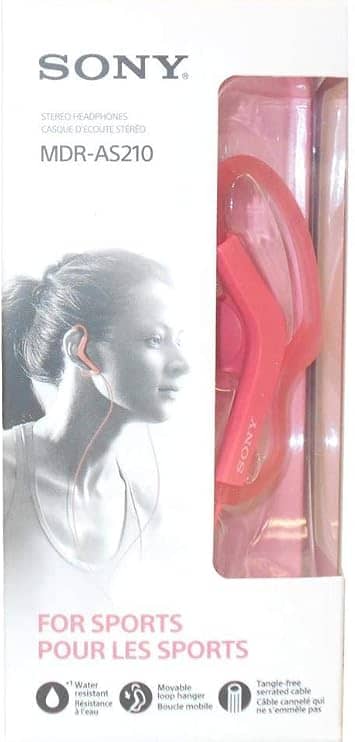 Sony MDR-AS210 Headphones & Earbuds Black New