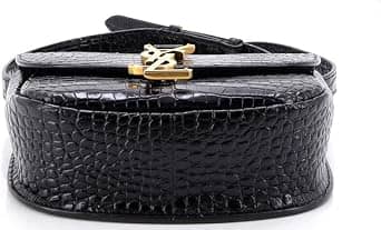Saint Laurent Kaia Shoulder Bag Women's bags Unspecified Black Crocodile Small New
