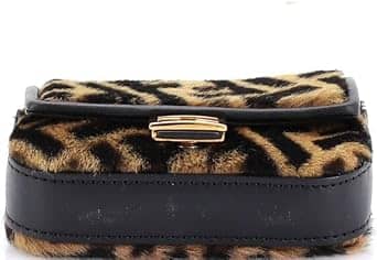 Fendi Baguette Crossbody Women's bags Nano Unspecified Embroidered Canvas New