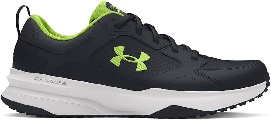 Under Armour Charged Edge Sneaker Black 8 New