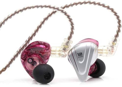 Linsoul KZ ZSX Headphones & Earbuds Purple New