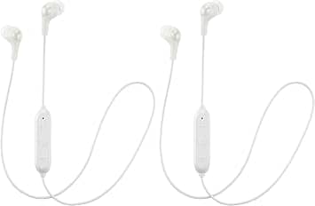 JVC HAFX9BTW Headphones & Earbuds White New