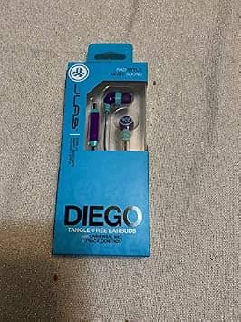 JLab Diego Headphones & Earbuds Purple New