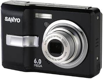 SANYO s650 Digital Cameras Black New Body Only