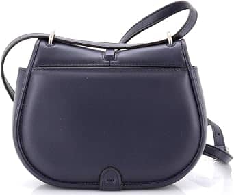Fendi C'mon Shoulder Bag Women's bags Small Blue Nappa Leather New