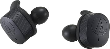 Audio-Technica ATH-SPORT7TWBK Headphones & Earbuds Black New