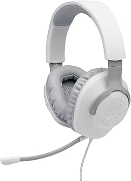 JBL JBLQUANTUM100WHTAM Headphones & Earbuds White New