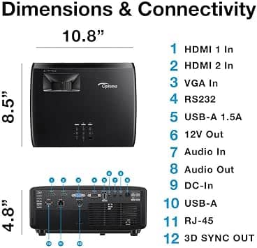 Optoma GT2400HDR Projectors New