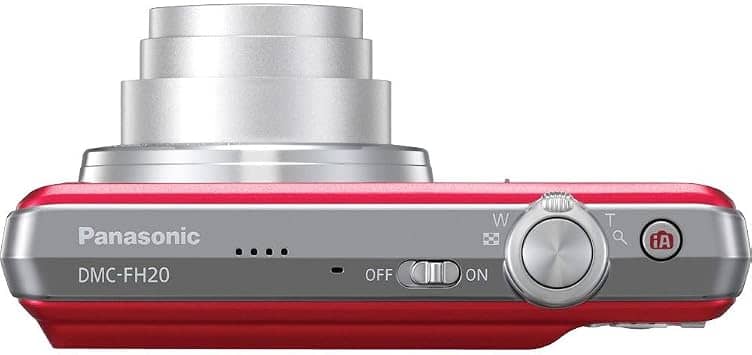 Panasonic LUMIX FH20 Digital Cameras Red New Body Only