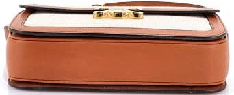 Celine Triomphe Shoulder Bag Women's bags Micro Brown Coated Canvas New