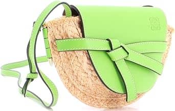 Loewe Gate Shoulder Bag Women's bags Mini Jungle Green Raffia New