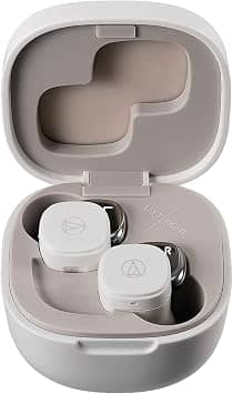 Audio-Technica ATH-SQ1TWWH Headphones & Earbuds White New