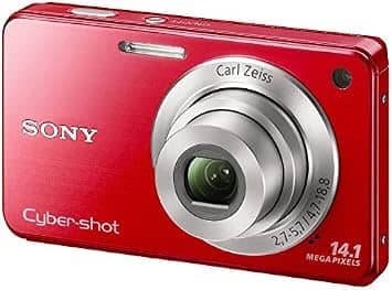 Sony DSC W560 Digital Cameras Black New Body Only