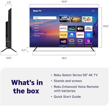 Roku select series TVs