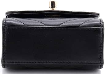 Chanel Trendy CC Clutch Women's bags Small Green Lambskin Gold New