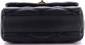 Louis Vuitton GO-14 Shoulder Bag Women's bags MM Black Malletage Patent Leather New