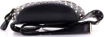 Valentino Garavani Rockstud Spike Belt Bag Women's bags Small Black Quilted New