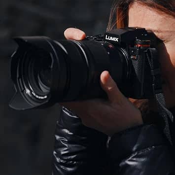 Panasonic LUMIX S1R II Digital Cameras Black New Body Only
