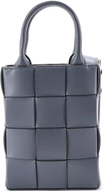 Bottega Veneta Cassette Tote Women's bags Unspecified Pale Blue Maxi Intrecciato Mini New