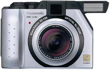 Panasonic LUMIX DMC LC40S Digital Cameras Silver New Body Only