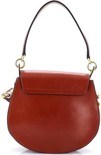 Chloé Tess Shoulder Bag Women's bags Small Full Blue Leather New