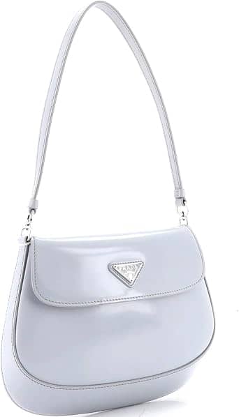 Prada Cleo Shoulder Bag Women's bags Medium Unspecified Brushed Leather (Spazzolato) New