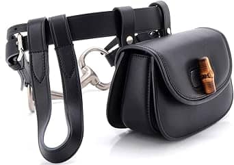 Gucci Bamboo 1947 Belt Bag Women's bags Mini Black Leather New