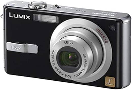 Panasonic LUMIX DMC FX7K Digital Cameras Black New Body Only