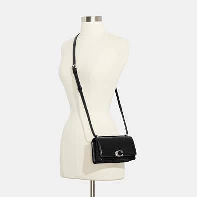Coach Bandit Crossbody Women's bags Ivory Refined Calf Leather New