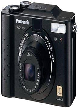 Panasonic LUMIX LC20 Digital Cameras Black New Body Only