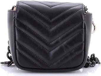 Gucci GG Marmont Belt Bag Women's bags Mini Black Leather New