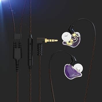 BASN Bmaster-Purple IEM Headphones & Earbuds New