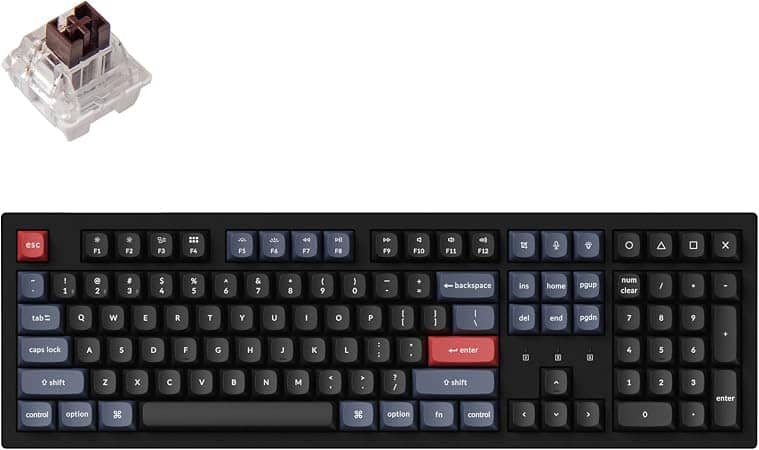 Keychron K10 Pro Keyboards Black K Pro Brown New