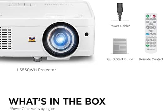 ViewSonic LS560WH-CR Projectors Refurbished - Excellent