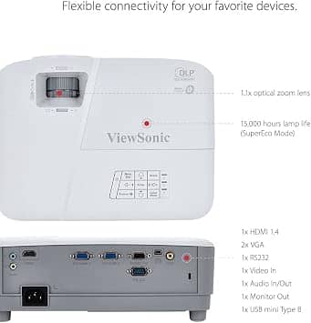 ViewSonic PA503W-CR Projectors Refurbished - Excellent