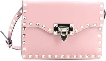 Valentino Garavani Rockstud Shoulder Bag Women's bags Small Pink Leather New
