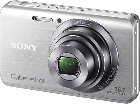 Sony DSCW650 Digital Cameras Silver New Body Only