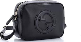 Gucci Blondie Crossbody Women's bags Medium Black Leather New