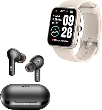 TOZO A2 Headphones & Earbuds Black New