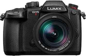 Panasonic LUMIX GH5 II Digital Cameras Black New Body Only