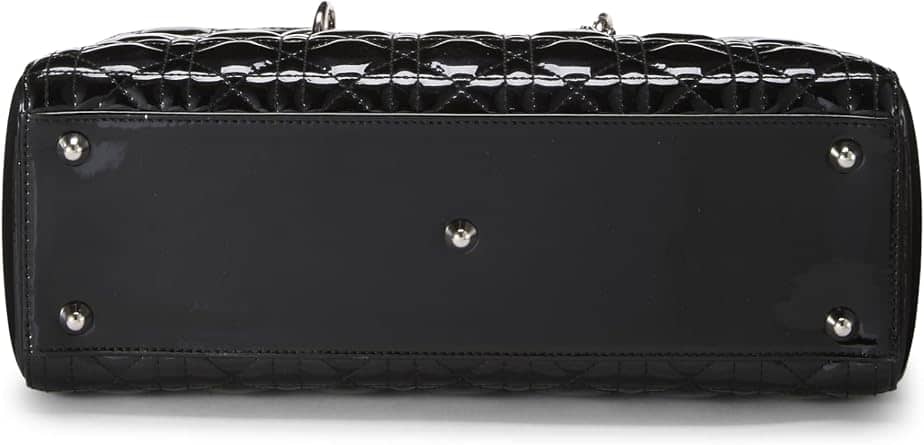Dior Lady Dior Top Handle Women's bags Unspecified Black Leather New