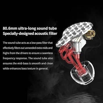 FiiO MMCX Headphones & Earbuds Transparent New