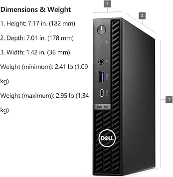 Dell OptiPlex 7020 MFF Computers 512GB 8GB New