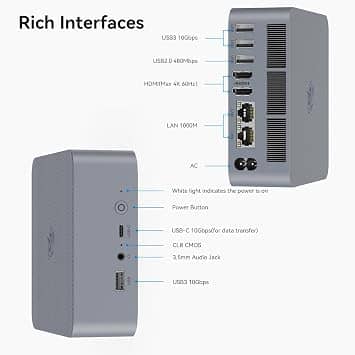Beelink EQI12-12650H Computers New
