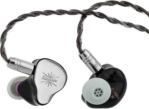 Linsoul KiwiEars KE4 Headphones & Earbuds Silver New